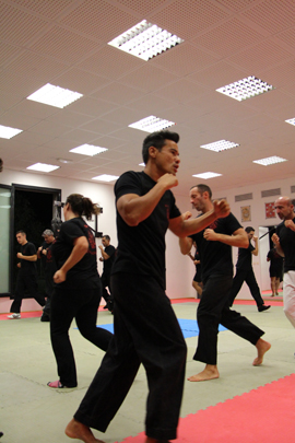 B.S.A. Beladiri Silat Académie travail mains nues, self défense efficace et concrète