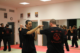 B.S.A. Beladiri Silat Académie travail mains nues, self défense efficace et concrète