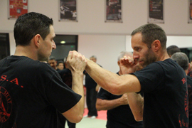 B.S.A. Beladiri Silat Académie travail mains nues, self défense efficace et concrète