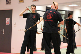 B.S.A. Beladiri Silat Académie travail armes, kali, escrima, arnis self défense efficace et concrète