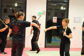 B.S.A. Beladiri Silat Académie travail armes, kali, escrima, arnis self défense efficace et concrète