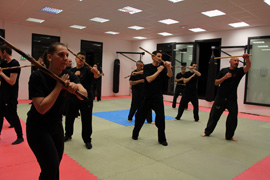 B.S.A. Beladiri Silat Académie travail armes, kali, escrima, arnis self défense efficace et concrète