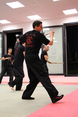 B.S.A. Beladiri Silat Académie travail armes, kali, escrima, arnis self défense efficace et concrète