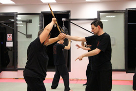 B.S.A. Beladiri Silat Académie travail armes, kali, escrima, arnis self défense efficace et concrète