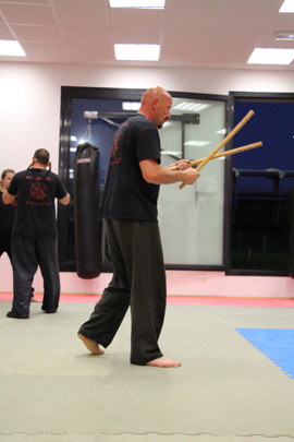 B.S.A. Beladiri Silat Académie travail armes, kali, escrima, arnis self défense efficace et concrète