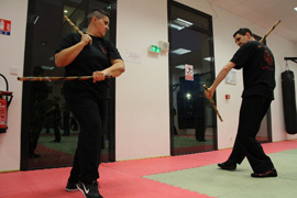 B.S.A. Beladiri Silat Académie travail armes, kali, escrima, arnis self défense efficace et concrète