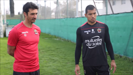 B.S.A. rencontre et initie les gardiens de buts de l'OGC NICE au B.S.S. 