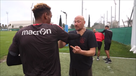 B.S.A. rencontre et initie les gardiens de buts de l'OGC NICE au B.S.S. 