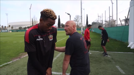 B.S.A. rencontre et initie les gardiens de buts de l'OGC NICE au B.S.S. 