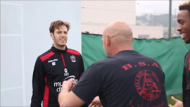 B.S.A. rencontre et initie les gardiens de buts de l'OGC NICE au B.S.S. 