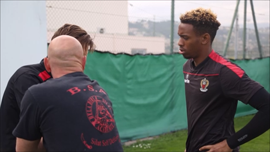 B.S.A. rencontre et initie les gardiens de buts de l'OGC NICE au B.S.S. 