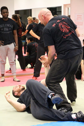 B.S.A. Beladiri Silat Académie travail mains nues, self défense efficace et concrète