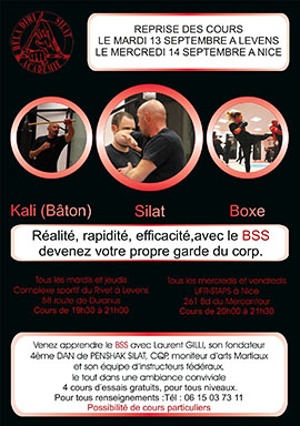 Flyer rentrée BSA 2022-2023